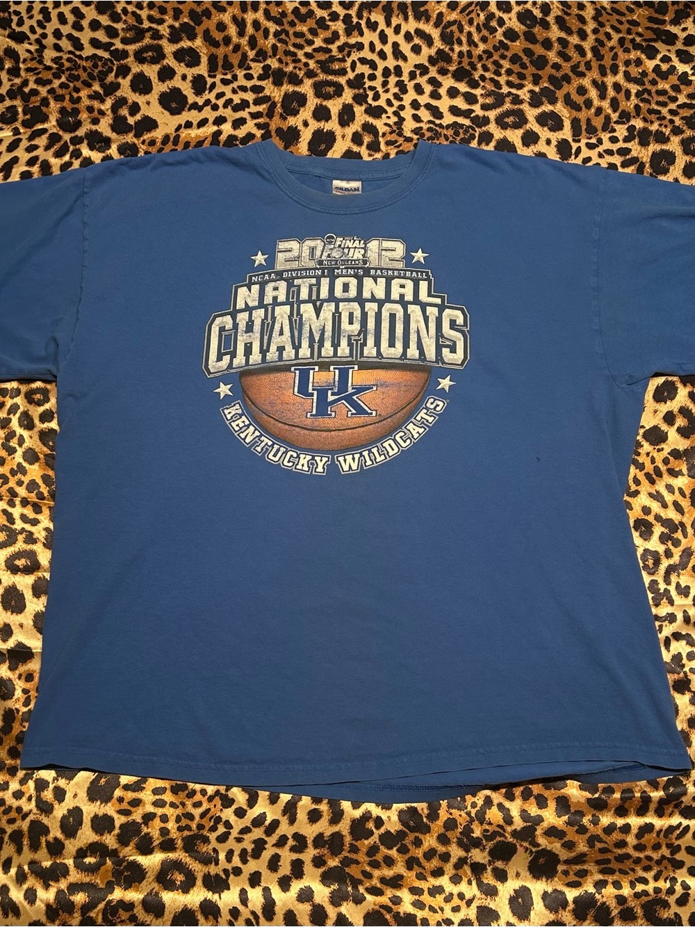 2012 NCAA University of Kentucky National Champions Graphic T Shirt